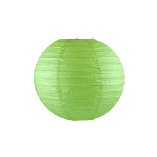 Lime Green Paper Lantern