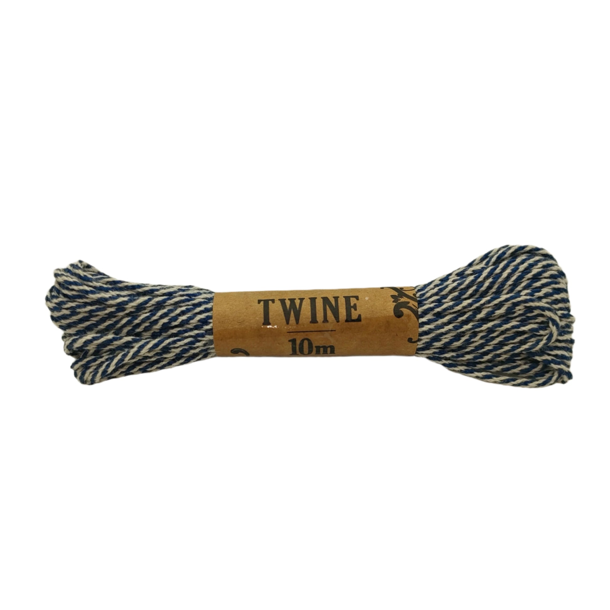Midnight Blue and White Bakers Twine