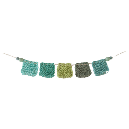 Mini Rustic Hand-Knitted Bunting G 
