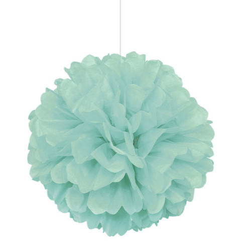 Mint Pom Poms