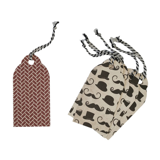 Moustache Gift Tags