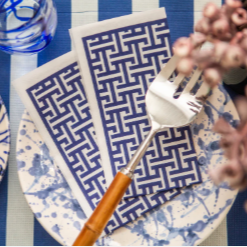 Navy Greek Slims