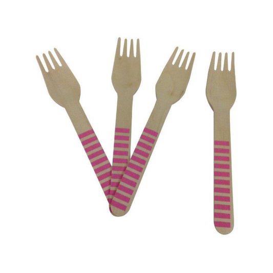 Pink-Stripe-Forks