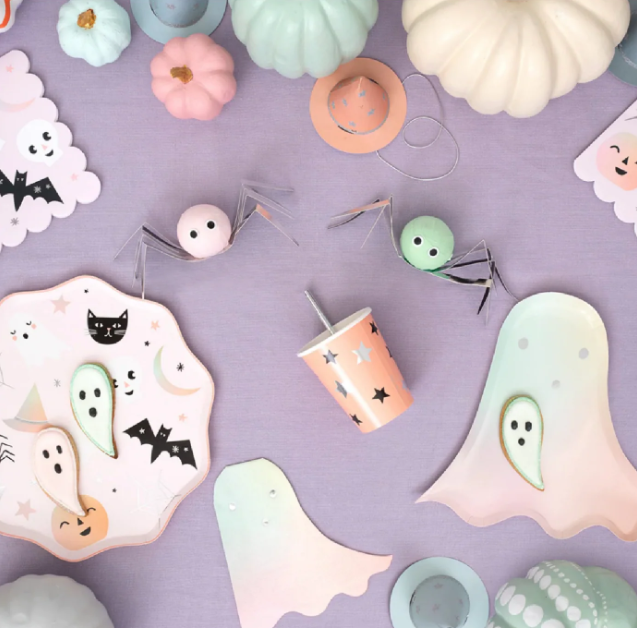 Pink Halloween Napkins