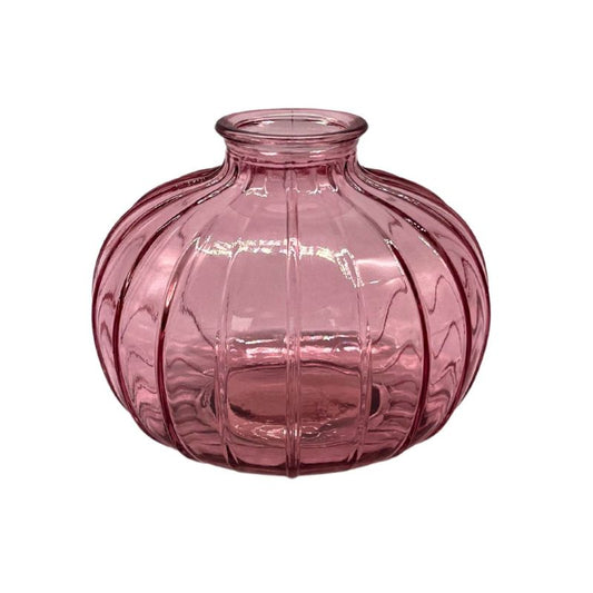 Pink Lexa Round Bud Vase