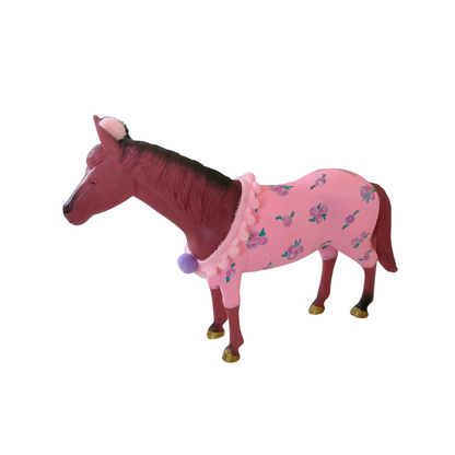 Pink horse Cake Topper
