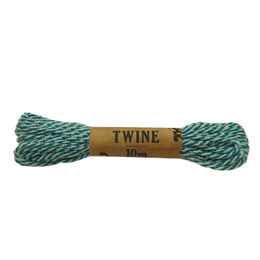 Teal and White Bakers Twine