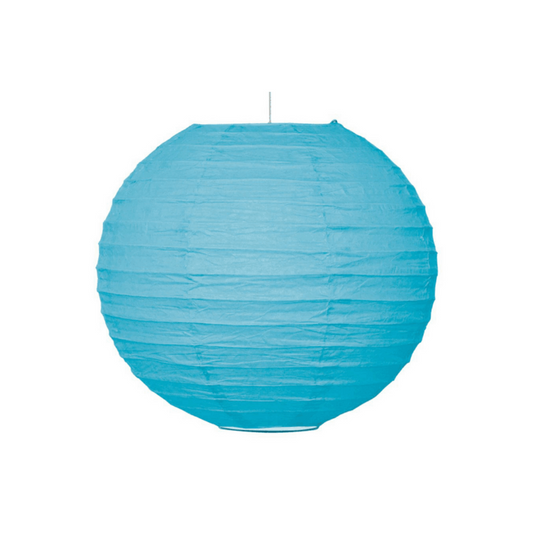 Turquoise Paper Lantern