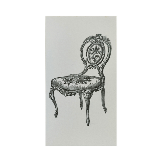 Vintage Chair Tags E