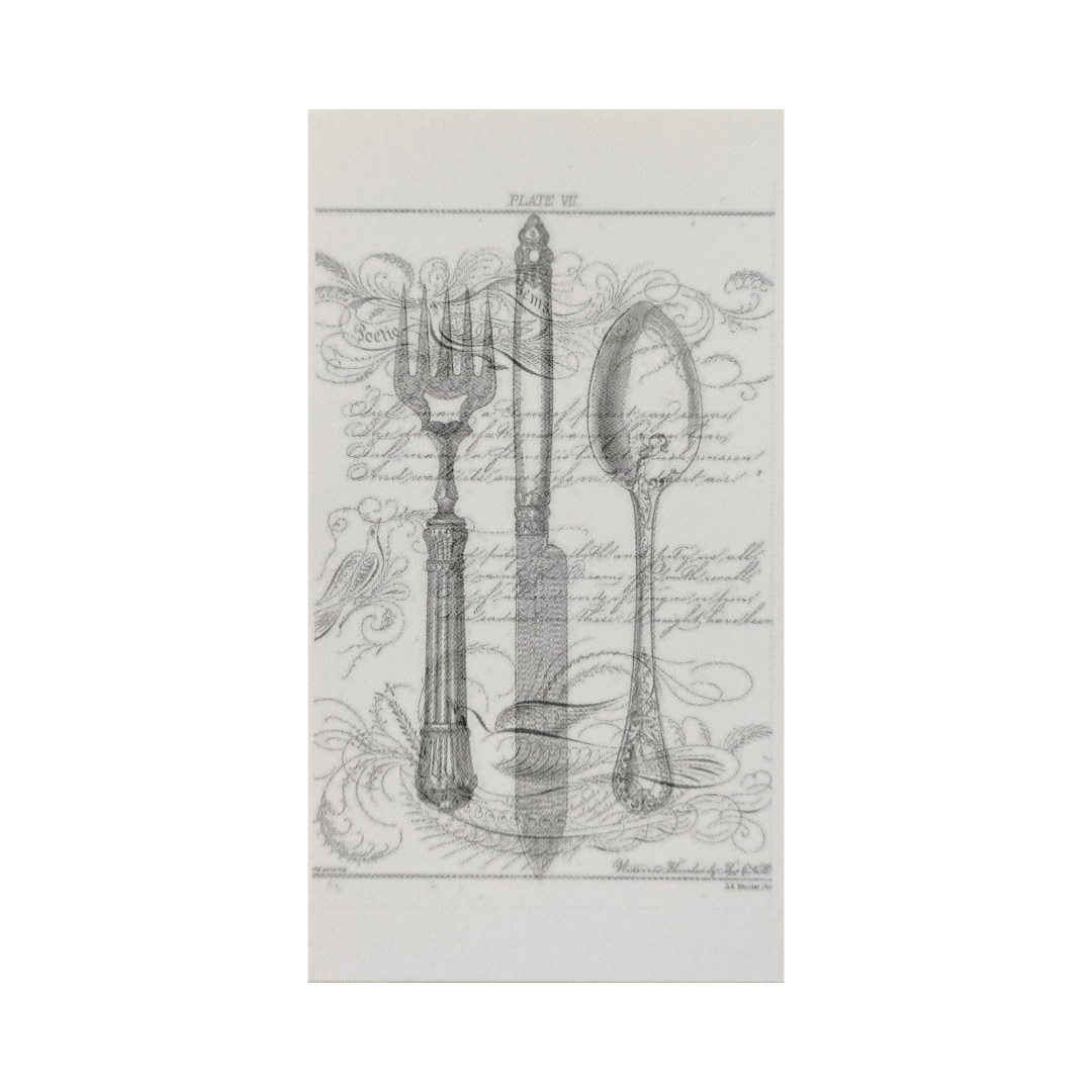 Vintage Cutlery Tags G