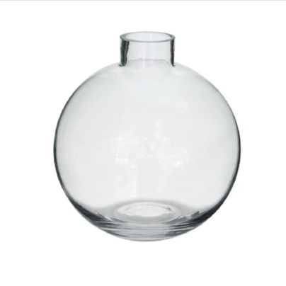 ball neck round vase