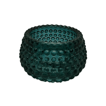 blue-green-glass-bubble-votive