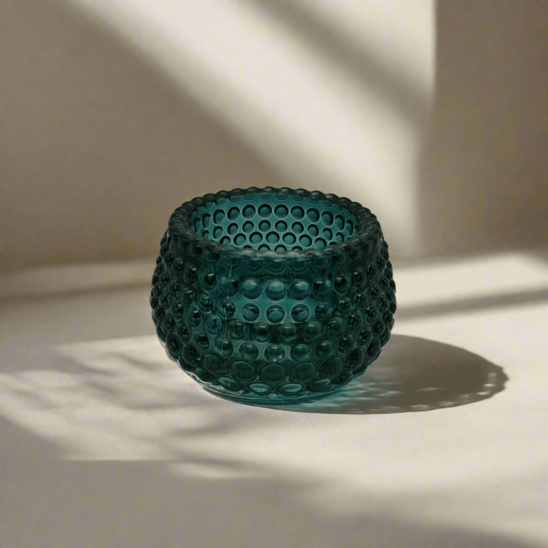 blue-green-glass-bubble