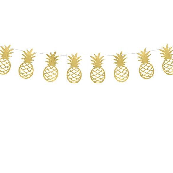 Gold Pineapple Garland