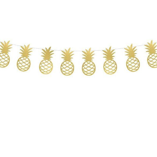Gold Pineapple Garland
