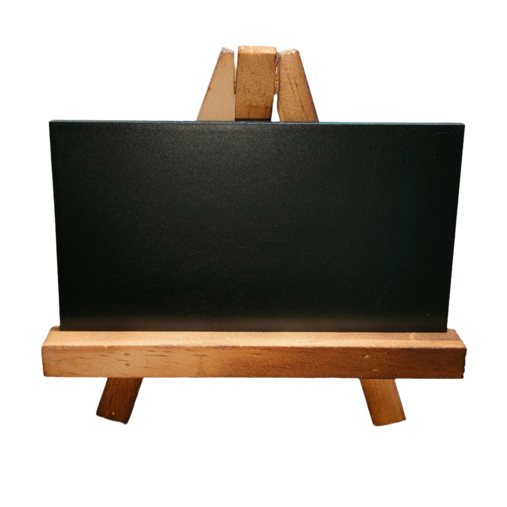 mini wooden chalkboard easel