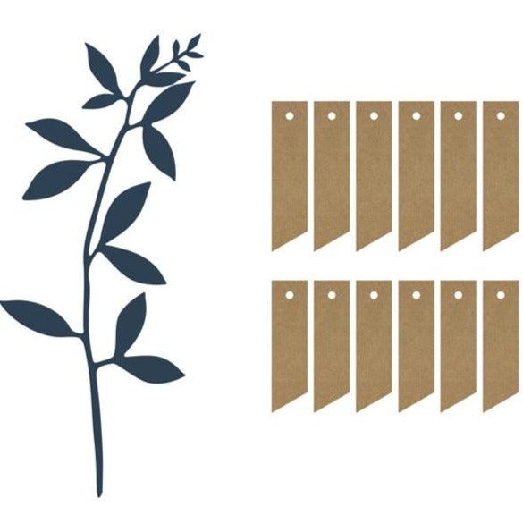 navy-branch-with-leaves-decoration-set