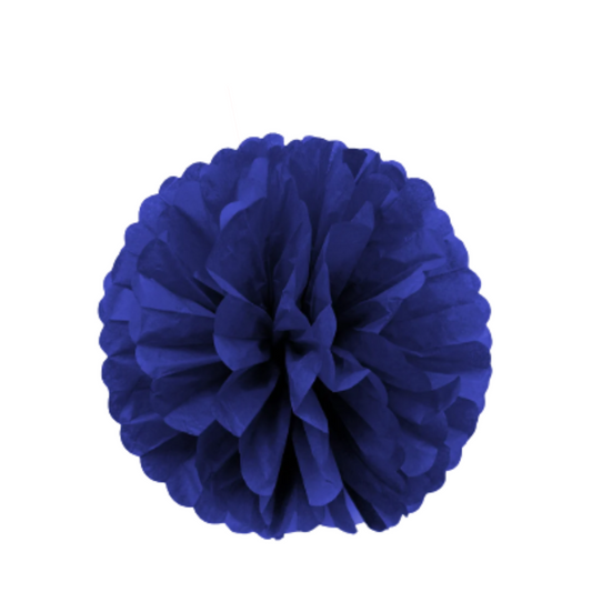 Navy Blue Pom Pom