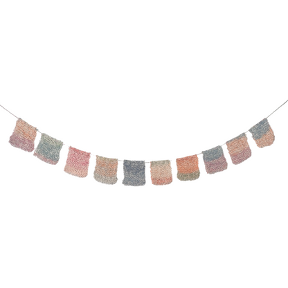 ombre knitted bunting