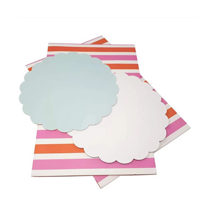 pink red striped cake box - meli-melo