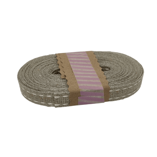 ribbon-flax-saddle-stitch-natural-white