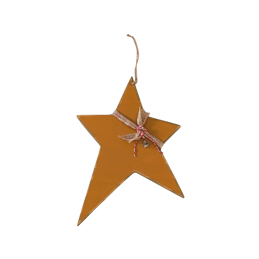 Wooden Star Hanging Decor