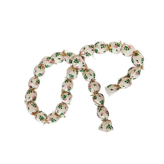 White Christmas Garland