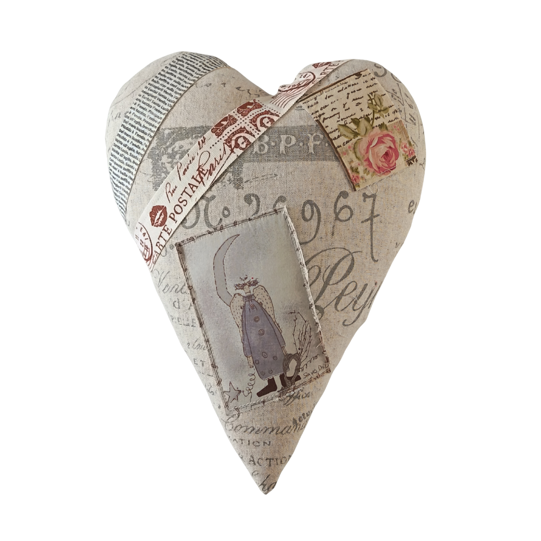 Mini Heart Shaped Cushion