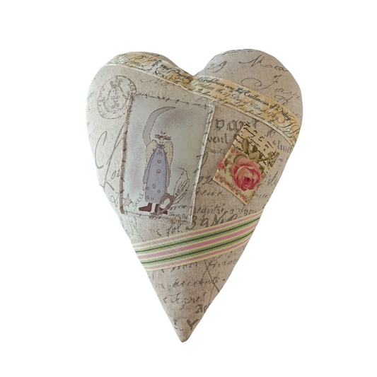 Mini Heart Shaped Cushion