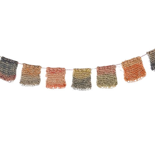 Ombre Hand Knitted Bunting