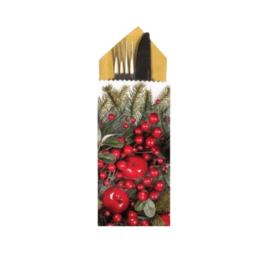 Christmas Cutlery Pocket