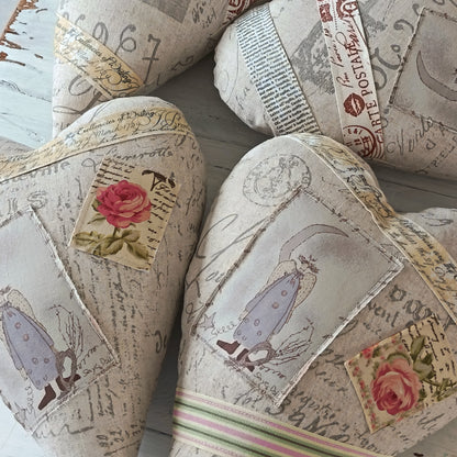 Mini Heart Shaped Cushion