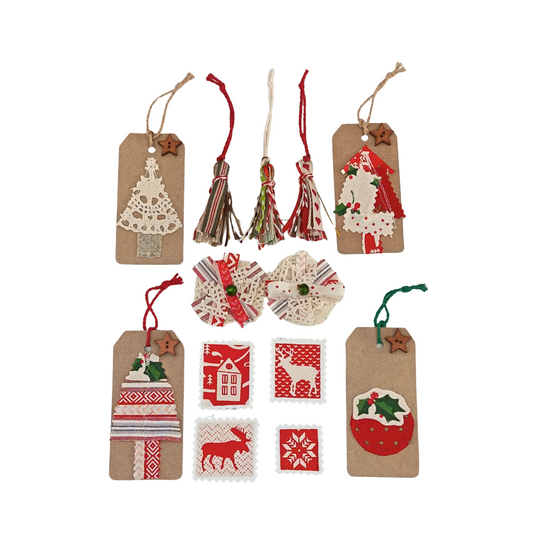 Handmade Christmas Gift Embellishment Pack