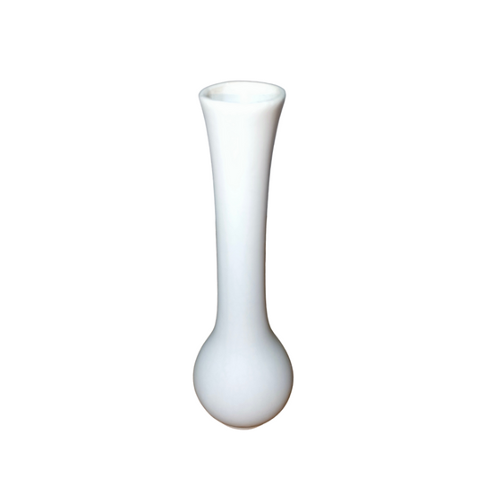 White Ceramic Bud Vase
