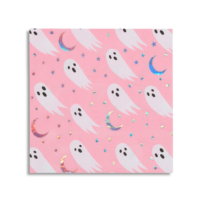 Spooked Ghost Halloween Napkins