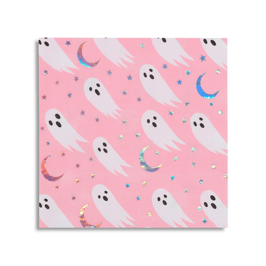 Spooked Ghost Halloween Napkins